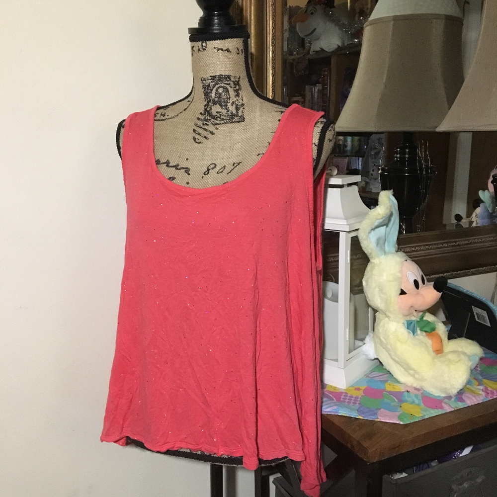 Juicy Couture Dark Pink Sleeveless Top